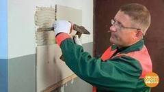 Дмитрий Талабуев и старая штукатурка. Доброе утро. Фрагмент выпуска от 22.01.2018