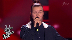 Александра Ушакова. «Tough Lover». Голос.Дети-5. Слепое прослушивание. Фрагмент выпуска от 02.02.2018