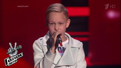 Никита Белько. «You Raise Me Up». Голос.Дети-5. Слепое прослушивание. Фрагмент выпуска от 09.02.2018