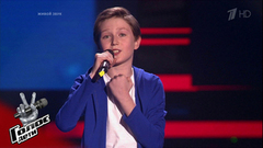 Антон Мельников. «Мама». Голос.Дети-5. Слепое прослушивание. Фрагмент выпуска от 16.02.2018