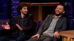 Стендап-комики Руслан Белый и Дмитрий Романов. Вечерний Ургант. Фрагмент выпуска от 08.10.2015