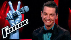 Артем Каторгин: «Надеюсь, меня услышат, и я буду петь в ресторанах Москвы». Голос-4. Слепые прослушивания. Фрагмент выпуска от 09.10.2015