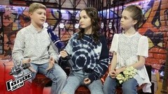 «Вероника спела идеально, а мы накосячили». Степан Шляпкин, Алина Домрачева. Интервью после Поединка. Голос.Дети-5