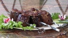 Кебаб с баклажанами. Доброе утро. Фрагмент выпуска от 14.10.2015