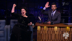 Оперная певица Хибла Герзмава. Вечерний Ургант. Фрагмент выпуска от 18.09.2018