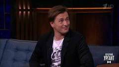 Актер Сергей Безруков. Вечерний Ургант. Фрагмент выпуска от 11.10.2018