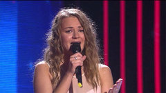 Полина Зизак. «At last (Etta James)». Голос-1. Слепое прослушивание. Фрагмент выпуска от 05.10.2012
