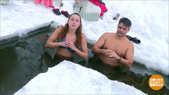 В прорубь — по правилам. Доброе утро. Фрагмент выпуска от 18.01.2019