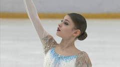 Алена Косторная. Короткая программа. Девушки. Первенство России по фигурному катанию среди юниоров 2019