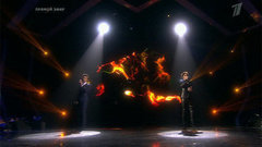 Александр Бон и Дима Билан. «Не молчи». Голос-3. Финал. Фрагмент выпуска от 26.12.2014