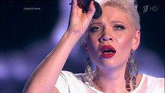 Тина Кузнецова. «Try» vs «Стороною дождь». Голос-2. Финал. Фрагмент выпуска от 27.12.2013