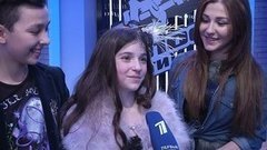 «Мы так с моими соперниками подружились за это время!» Рагда Ханиева. Интервью после Поединка. Голос.Дети-1