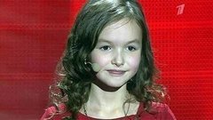 Арина Данилова. «Quizas, quizas, quizas». Голос.Дети-1. Слепое прослушивание. Фрагмент выпуска от 08.03.2014