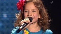 Ника Терентьева. «Птица». Голос.Дети-1. Слепое прослушивание. Фрагмент выпуска от 28.02.2014