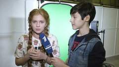 Ксения Бракунова. Интервью после Слепого прослушивания. Голос.Дети-2