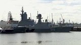 В Петербурге проходит международный военно-морской салон