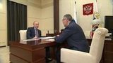 Состоялась рабочая встреча Владимира Путина с главой Калмыкии Алексеем Орловым