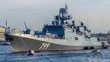 Новейший фрегат «Адмирал Макаров» принял участие в Главном военно-морском параде