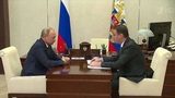 Владимир Путин встретился с министром сельского хозяйства Дмитрием Патрушевым