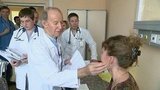 Российский хирург, ученый с мировым именем Анатолий Покровский принимает поздравления с 85-летием