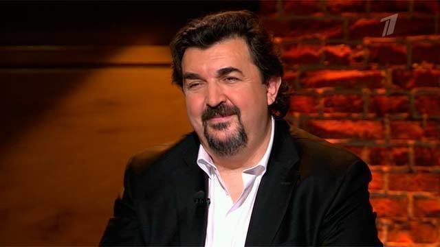 Игорь Золотовицкий в программе «На ночь глядя» на Первом канале (2015)