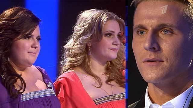 Анжелика Фролова, Виктория Кузьмина и Алекс Малиновский. «Whenever I say your name». Голос-1. Поединки. Фрагмент выпуска от 30.11.2012