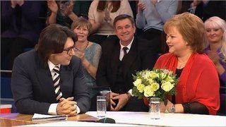 Актеры фильма «Чародеи» в программе «Сегодня вечером» на «Первом канале» (2013)