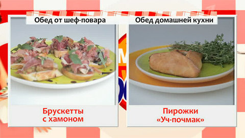 Учпочмак против испанской брускетты. Время обедать! Выпуск от 24.06.2014