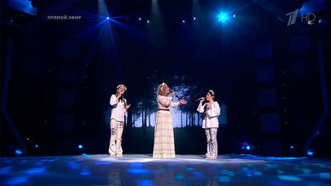 Анастасия Титова, Рагда Ханиева и Пелагея. «Конь». Голос.Дети-1. Финал. Фрагмент выпуска от 25.04.2014