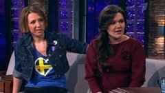 Певица Дина Гарипова и телеведущая Яна Чурикова. Вечерний Ургант. Фрагмент выпуска от 20.05.2013