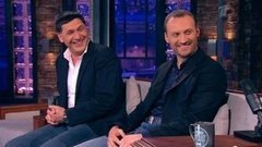 Актеры Сергей Пускепалис и Анатолий Белый. Вечерний Ургант. Фрагмент выпуска от 20.02.2013