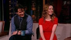 Актеры Максим Матвеев и Анна Старшенбаум. Вечерний Ургант. Фрагмент выпуска от 10.06.2014