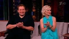 Певица Полина Гагарина и актер Станислав Дужников. Вечерний Ургант. Фрагмент выпуска от 03.06.2014