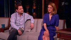 Режиссер Евгений Писарев и актриса Виктория Исакова. Вечерний Ургант. Фрагмент выпуска от 24.04.2014