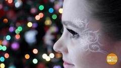 Новогодний макияж в стиле Снежной королевы. Советы Елены Крыгиной. Доброе утро. Фрагмент выпуска от 15.12.2016