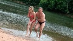 Дмитрий Талабуев спасает утопающего. Доброе утро. Фрагмент выпуска от 08.07.2015