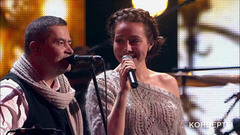 «Любэ» и Екатерина Гусева — «Долго». Юбилей Николая Расторгуева. Фрагмент выпуска от 24.02.2017