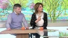 Любовь Казарновская и Дмитрий Богачев. Доброе утро. Фрагмент выпуска от 26.03.2015