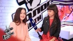 «Я всегда хотела в команду Валерия Меладзе». Алиса Хилько. Интервью после Слепого прослушивания. Голос.Дети-5