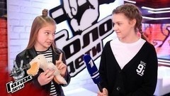 «Когда ко мне повернулись Наставники, я заплакала от счастья». Мария Магильная. Интервью после Слепого прослушивания. Голос.Дети-5