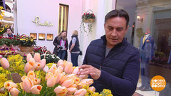 Море цветов в Пассаже. Доброе утро. Фрагмент выпуска от 05.03.2018