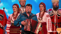 Ансамбль «Частушка» и Кубанский казачий хор — «Живите, люди добрые!». «Играй, гармонь любимая!» Праздничный концерт. Фрагмент выпуска от 01.05.2018
