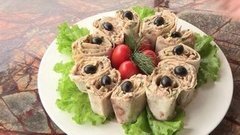 Печень трески в лаваше. Доброе утро. Фрагмент выпуска от 20.10.2015