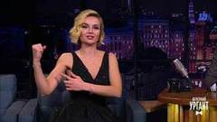 Полина Гагарина показывает свое любимое упражнение. Вечерний Ургант. Фрагмент выпуска от 23.11.2018