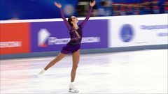 Полина Цурская. Произвольная программа. Женщины. Чемпионат России по фигурному катанию 2019
