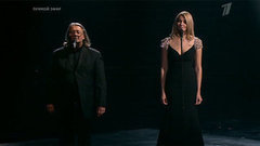 Александра Воробьева и Александр Градский. «Любимая, спи». Голос-3. Финал. Фрагмент выпуска от 26.12.2014