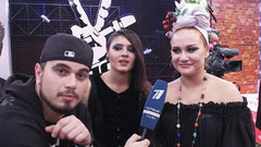 Евгения Благова и Симона Да Сильва. Интервью после Нокаутов. Голос-3