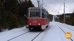 С ветерком на таежном трамвайчике. Доброе утро. Фрагмент выпуска от 28.03.2019