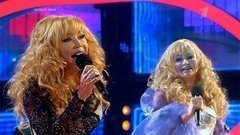 Маша Распутина и Натали — «Роза чайная». Точь-в-точь. Первый сезон. Фрагмент выпуска от 11.05.2014