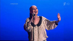 Наргиз Закирова. «Отвори потихоньку калитку». Голос-2. Финал. Фрагмент выпуска от 27.12.2013